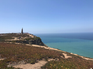 view of Cabo Da Roca in Sintra, Portugal