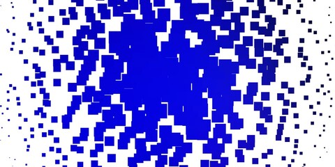 Light BLUE vector layout with lines, rectangles.