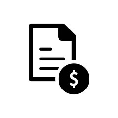 Audit financial icon