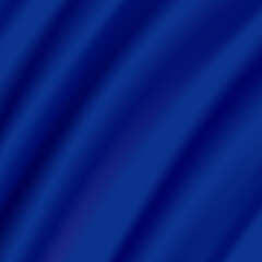 ドレープ　カーテン　背景　テククチャー　ブルー