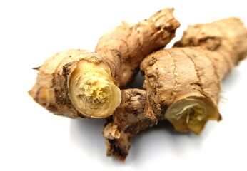 ginger isolated on white background