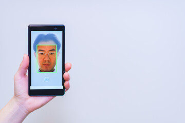 顔認証　セキュリティ　eKYC　DX【認証のデジタル化のイメージ】