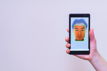 顔認証　セキュリティ　eKYC　DX【認証のデジタル化のイメージ】