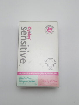 Cycles Sensitive Diaper Cream And Baby Lotion Box In Manila, Philippines