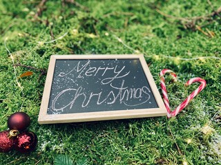 Kreidetafel Christmas