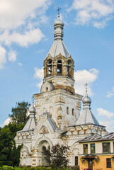 Fototapeta premium Tithes Monastery in Veliky Novgorod, Russia
