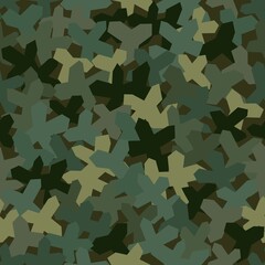 Camouflage seamless pattern background masking camo repeat print