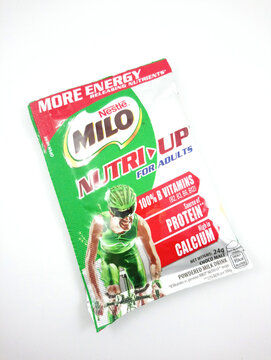 Nestle Milo nutri up chocolate malt drink in Manila, Philippines