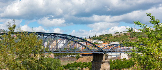 Bridge over the Douro River, Portugal.