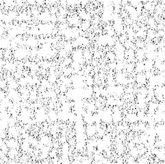 Rough black and white texture vector. Distressed overlay texture. Grunge background. Abstract textured effect. Vector Illustration. Black isolated on white background. EPS10