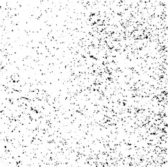 Rough black and white texture vector. Distressed overlay texture. Grunge background. Abstract textured effect. Vector Illustration. Black isolated on white background. EPS10