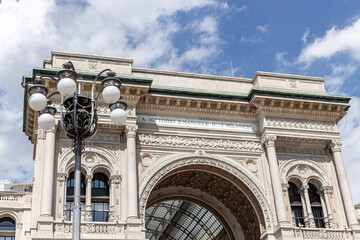 Fototapeta premium Vittorio Emanuele Galery in Milan - Italy