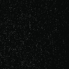 Vector fabric texture. Distressed texture of weaving fabric. Grunge background. Abstract halftone vector illustration. Overlay to create interesting effect and depth. Black isolated on white. EPS10.