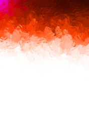 Painted composition with vibrant brush strokes. Textured colorful painting. Paint brushed wallpaper.