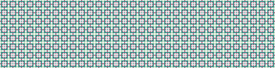 Abstract Cross Pattern Dots Logo generative computational art illustration