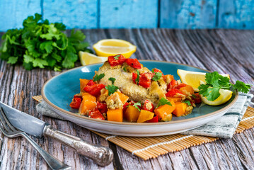 Roast Thai-style chicken