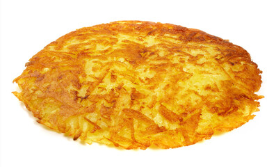 Potato Pancake on white Background - Isolated