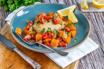 Roast Thai-style chicken