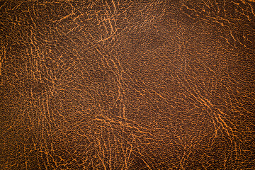 Natural brown leather texture