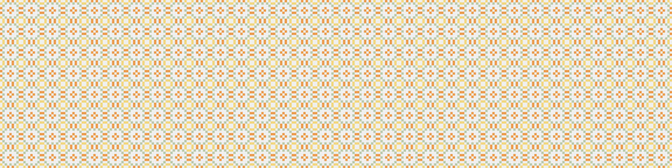 Abstract Cross Pattern Dots Logo generative computational art illustration