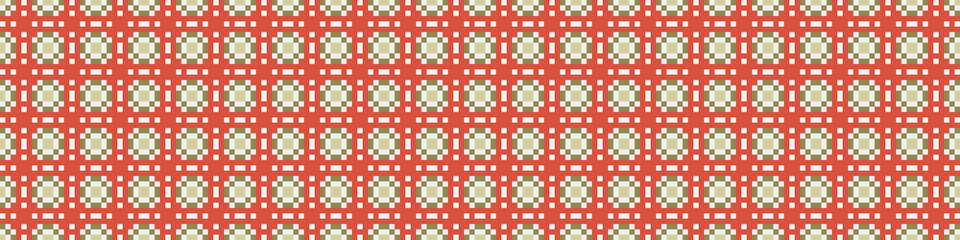 Abstract Cross Pattern Dots Logo generative computational art illustration