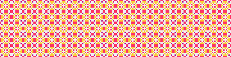 Abstract Cross Pattern Dots Logo generative computational art illustration