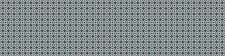 Abstract Cross Pattern Dots Logo generative computational art illustration