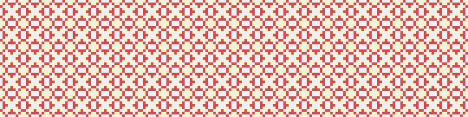 Abstract Cross Pattern Dots Logo generative computational art illustration