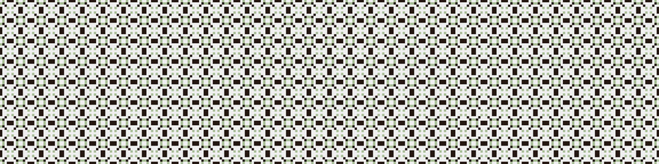 Fototapeta premium Abstract Cross Pattern Dots Logo generative computational art illustration