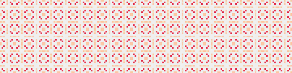 Fototapeta premium Abstract Cross Pattern Dots Logo generative computational art illustration