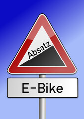 Anstieg Absatz E-Bike