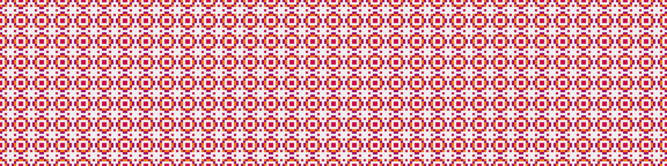 Abstract Cross Pattern Dots Logo generative computational art illustration