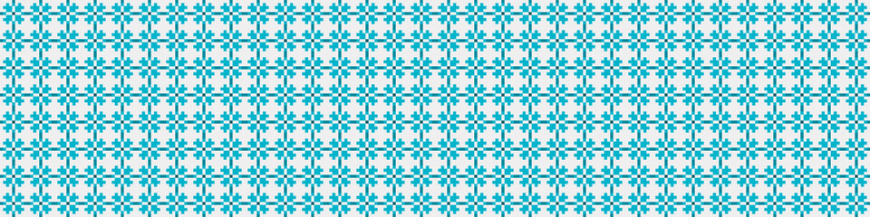 Abstract Cross Pattern Dots Logo generative computational art illustration