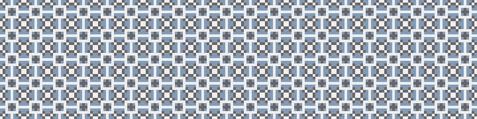 Abstract Cross Pattern Dots Logo generative computational art illustration