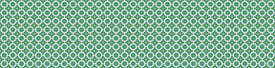 Fototapeta premium Abstract Cross Pattern Dots Logo generative computational art illustration