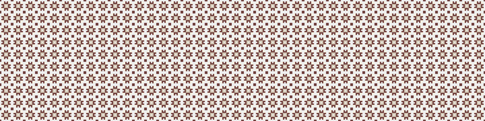 Fototapeta premium Abstract Cross Pattern Dots Logo generative computational art illustration