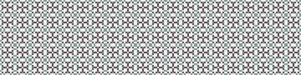 Abstract Cross Pattern Dots Logo generative computational art illustration