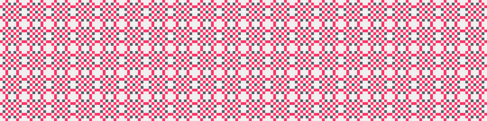 Fototapeta premium Abstract Cross Pattern Dots Logo generative computational art illustration