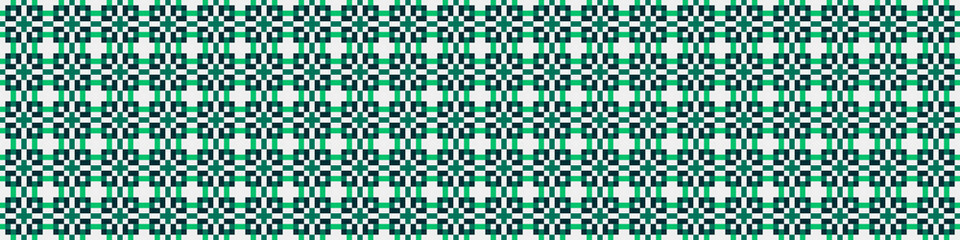 Abstract Cross Pattern Dots Logo generative computational art illustration