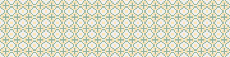 Abstract Cross Pattern Dots Logo generative computational art illustration