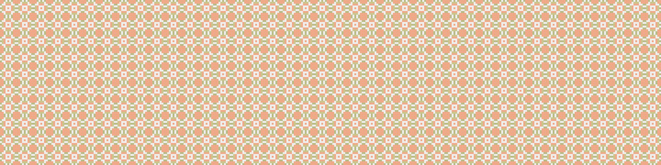 Abstract Cross Pattern Dots Logo generative computational art illustration