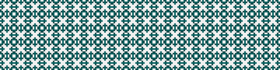 Abstract Cross Pattern Dots Logo generative computational art illustration