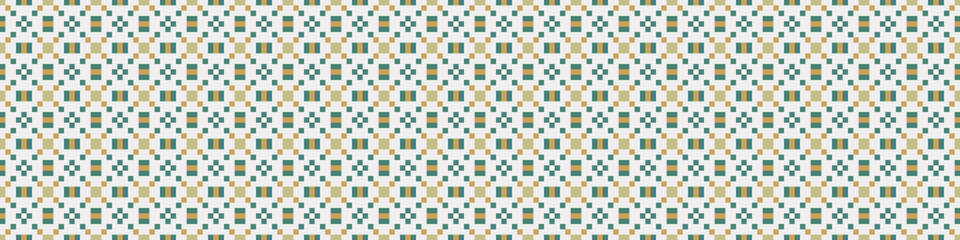Abstract Cross Pattern Dots Logo generative computational art illustration