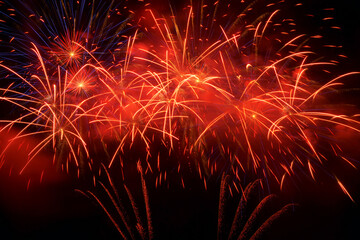Fireworks to welcome the new year