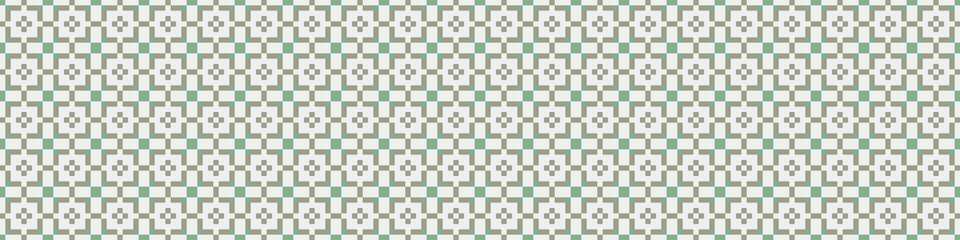 Fototapeta premium Abstract Cross Pattern Dots Logo generative computational art illustration