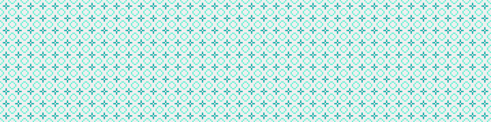 Abstract Cross Pattern Dots Logo generative computational art illustration