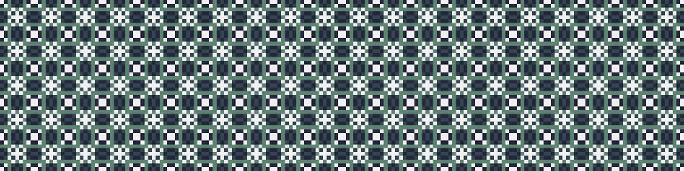 Abstract Cross Pattern Dots Logo generative computational art illustration