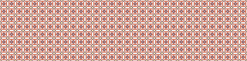 Abstract Cross Pattern Dots Logo generative computational art illustration