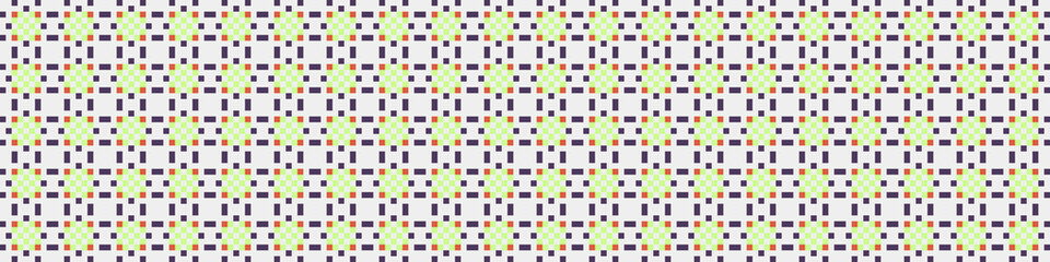 Abstract Cross Pattern Dots Logo generative computational art illustration