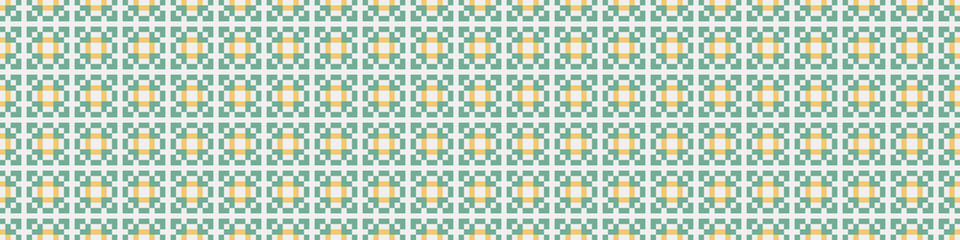 Abstract Cross Pattern Dots Logo generative computational art illustration